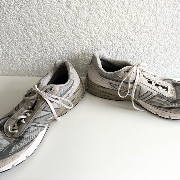 New balance 990 V4 athletic running shoes M990GL4 gray made in USA men’s size 15 - Picture 10 of 11